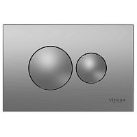 Кнопка смыва Vincea VFP-731MG, серый матовый