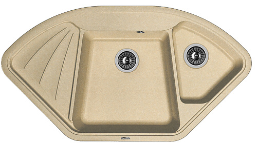 Мойка для кухни Florentina 20.185.J1060.104 Капри 106х58 см, с крылом, бежевая Мойка для кухни Florentina 20.185.J1060.104 Капри 106х58 см, с крылом, бежевая снят с производства