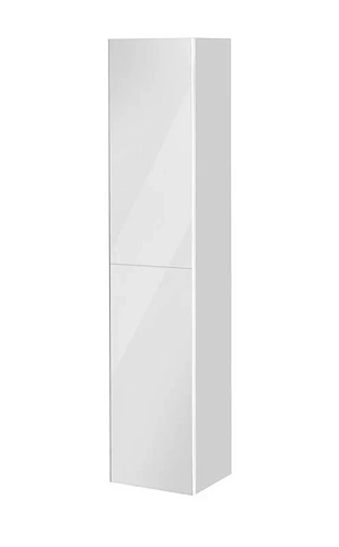 Шкаф-пенал Keuco 34031210002 Royal Reflex высокий 167х35 см, петли справа, белый/белый купить недорого в интернет-магазине Керамос