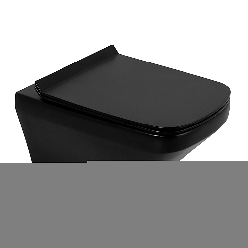 Комплект Унитаз+Сиденье BelBagno Sela BB3201CHR-MB/BB3201SC-MB Комплект Унитаз+Сиденье BelBagno Sela BB3201CHR-MB/BB3201SC-MB