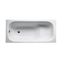 Ванна Bette 1060-000 PLUS BASIC со ступенькой-сиденьем c покрытием GLASUR PLUS цвет белый, 118х73х42