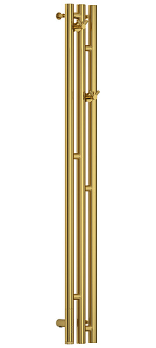 Полотенцесушитель электрический Сунержа 03-5844-1211 Терция 3.0 РЭБ, 1200х106 мм левый, золото