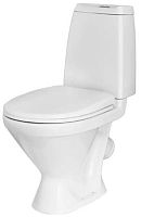 Унитаз-компакт Sanita WC.CC/Kama/1-P/WHT.G/S1 Кама Стандарт напольный 35х65 см, с сиденьем, белый S1