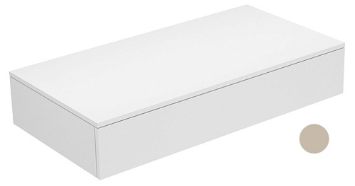 Тумба Keuco 31750750000 Edition 400 боковая 105х53.5 см, белый/стекло матовое кашемир купить недорого в интернет-магазине Керамос Тумба Keuco 31750750000 Edition 400 боковая 105х53.5 см, белый/стекло матовое кашемир купить недорого в интернет-магазине Керамос