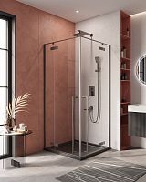 Душевой уголок Cezares LINER LINER-A-2-90-C-GM Душевой уголок Cezares LINER LINER-A-2-90-C-GM