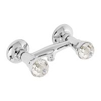 Смеситель Migliore 28007 Prestige Crystal для душа внешний, выход М1/2", хром
