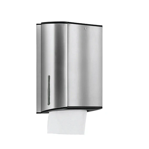 Дозатор Keuco 14985070000 Plan бумажных полотенец, нержавеющая сталь finish купить недорого в интернет-магазине Керамос