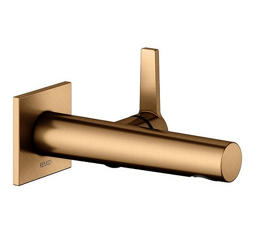 Смеситель Keuco 51116030302 Edition 11 для умывальника однорычажный, бронза шлифованная