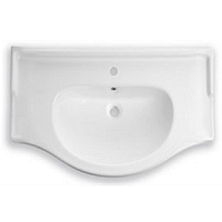 Eban FPLFL082-B*1  MODULAR 107 Раковина AMERINA керамическая 82х37/52см, с 1 отв под смеситель, цвет белый