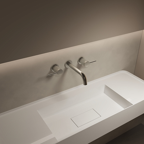 Смеситель для раковины Vincea Groove VBFW-4G1BN