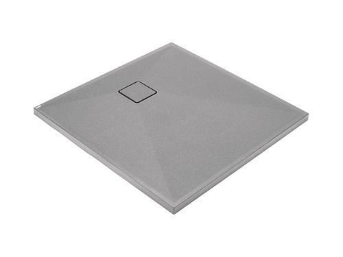 Душевой поддон Deante KQR_S41B Correo 90х90 см, серый Душевой поддон Deante KQR_S41B Correo 90х90 см, серый