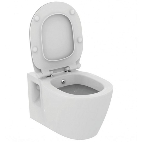 Чаша унитаза Ideal Standard E781901 Connect подвесного 37х54 см, с функцией биде, Euro White (евробелый) Чаша унитаза Ideal Standard E781901 Connect подвесного 37х54 см, с функцией биде, Euro White (евробелый)