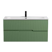 Тумба под раковину подвесная Cezares DUET-N DUET-N-1000-2C-SO-PS-P