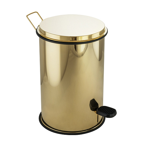 Ведро Migliore 21958 Complementi мусорное D21, золото - купить в Санкт-Петербурге, цена на Ведро Migliore 21958 Complementi мусорное D21, золото в интернет-магазине Керамос Ведро Migliore 21958 Complementi мусорное D21, золото купить недорого в интернет-магазине Керамос