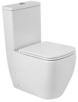 Унитаз напольный с сиденьем BelBagno SFERA-TR BB2197CP-TOR/SC