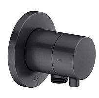 Запорный вентиль Keuco 59557131101 IXMO встраиваемый с переключателем на 2 потребителя DN 15, хром черный шлифованный