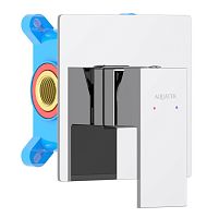 Смеситель Aquatek AQ1666CR Либра для душа (внешняя и скрытая часть), хром