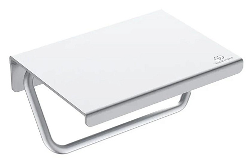 Держатель для туалетной бумаги Ideal Standard Alu+ BD592SI купить недорого в интернет-магазине Керамос