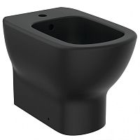Биде Ideal Standard T3540V3 Tesi напольное 36х55 см, с отверстием под смеситель, Silk Black (черный шелк) Биде Ideal Standard T3540V3 Tesi напольное 36х55 см, с отверстием под смеситель, Silk Black (черный шелк)