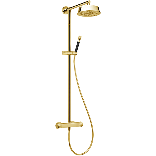Душевая система Cisal CEC7801024  Cherie для душа,верхний душ,ручной душ с держателем и шлангом, цвет золото снят с производства