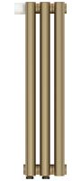 Радиатор Сунержа 032-0310-5003 Эстет-1 отопительный н/ж EU50 левый 500х135 мм/ 3 секции, матовое золото