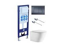 Комплект: Унитаз, Инсталляция, Кнопка смыва Aquatek Либерти SET AQUATEK ЛИБЕРТИ-033 KKI-1