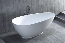Отдельностоящая ванна Salini 101511M PAOLA материал S-Sense - матовая
