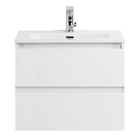 База BelBagno KRAFT 39-600/390-2C-SO-BO под раковину 60х39 см, подвесная, Bianco Opaco (белый матовый)