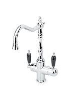 Смеситель Boheme Kitchen 113-BLC