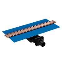 Душевой трап Vitra 59980555000 Eco/Flow, 60 см, горизонтальный, медный Душевой трап Vitra 59980555000 Eco/Flow, 60 см, горизонтальный, медный