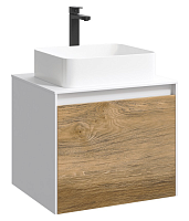 Тумба под раковину Aqwella Mobi MOB0106W+MOB0706DB