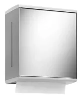 Дозатор Keuco 12785010201 Moll бумажных полотенец, алюминий серебристый анодированный (E6 EV1)/антрацит (RAL 7021)