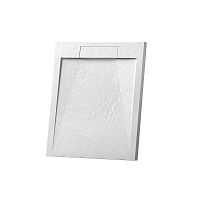 Душевой поддон Vincea VST-4SRL9090W из искусственного камня, 90х90 см, белый матовый