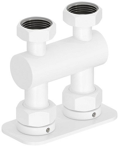 Модуль Сунержа 30-1539-3434, 2х3/4" прямой EU50, матовый белый Модуль Сунержа 30-1539-3434, 2х3/4" прямой EU50, матовый белый