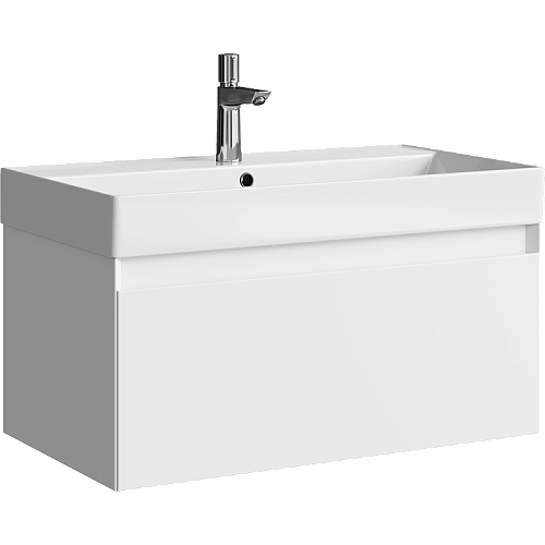 Тумба под раковину Aqwella Geometria GE01081WM купить недорого в интернет-магазине Керамос