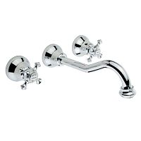 Смеситель Migliore 31620 Prestige скрытого монтажа для раковины, Click-clack, хром