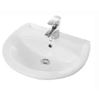 Умывальник Sanita Luxe S401502 Attica подвесной 44х40 см, белый Умывальник Sanita Luxe S401502 Attica подвесной 44х40 см, белый