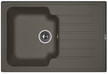 Мойка для кухни Florentina 20.260.B0760.302 Таис 76х51 см, с крылом, антрацит Мойка для кухни Florentina 20.260.B0760.302 Таис 76х51 см, с крылом, антрацит