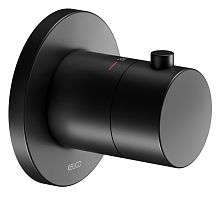 Смеситель Keuco 59553370001 IXMO с термостатом для встройки DN 15, черный матовый