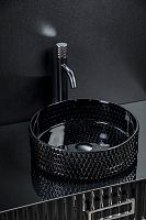 Раковина чаша круглая хрустальная 39*12 см Armadi Art 817-B Раковина чаша круглая хрустальная 39*12 см Armadi Art 817-B