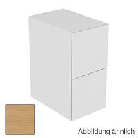 Тумба Keuco 31321890000 Edition 11 боковая 35х53.5 см, шпон светлый дуб/шпон светлый дуб