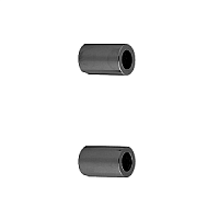 Cisal SY09066040  System Крепления настенные для ершика, цвет черный матовый