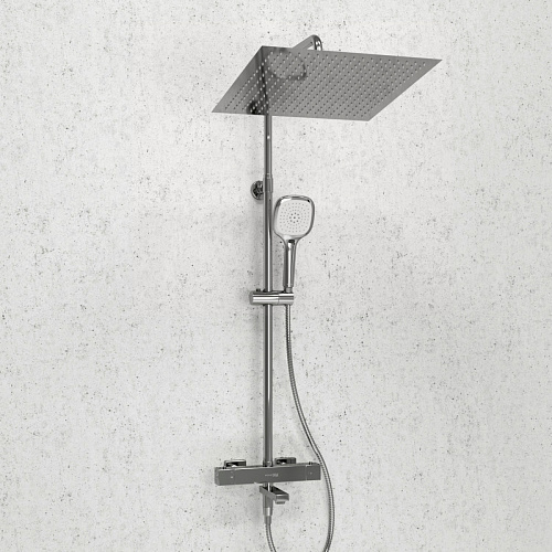 Душевая система WasserKRAFT A199.119.065.010.CH Thermo Душевая система WasserKRAFT A199.119.065.010.CH Thermo