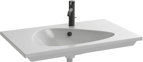 Раковина мебельная Jacob Delafon EXAR112-00 Nouvelle Vague 80х50 см, белая снят с производства