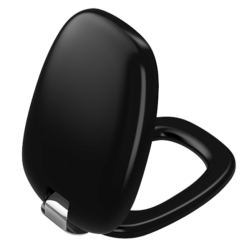Крышка-сиденье Vitra 126-483-009 Plural для унитаза микролифт, матовый черный