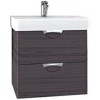 Тумба Акватон 1A2118K1SIW50 Сильва с раковиной, 60х45 см, дуб макиато