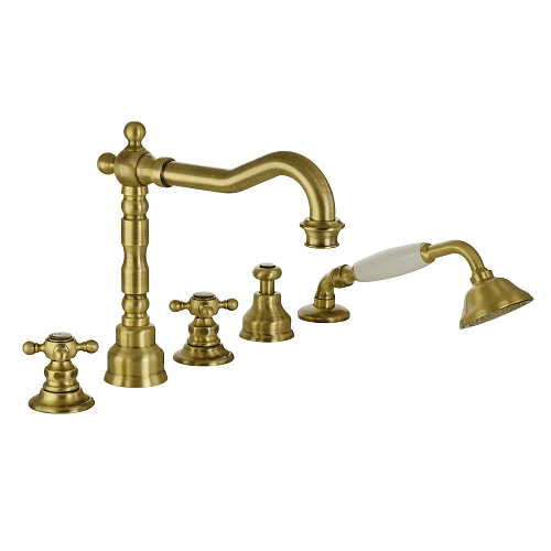 Смеситель Migliore 18379 Arcadia на борт ванны, бронза Смеситель Migliore 18379 Arcadia на борт ванны, бронза