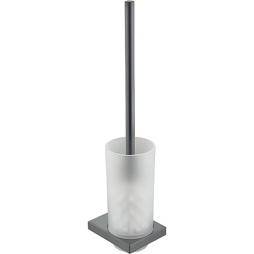 Туалетный гарнитур Keuco 11164139000 Edition 11, хром черный шлифованный купить недорого в интернет-магазине Керамос