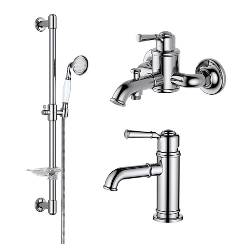 Комплект для ванны и душа Aquatek КЛАССИК AQUATEK AQ1530CR
