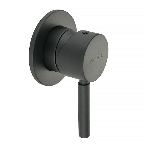 Смеситель Migliore 30461 Fortis скрытого монтажа монокомандный, черный матовый